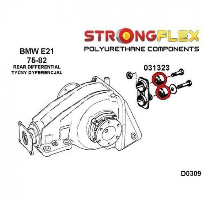 Σινεμπλόκ Πολυουρεθάνης Strongflex πλήρες κιτ BMW E21 75-82 20Τμχ. - (036098B)