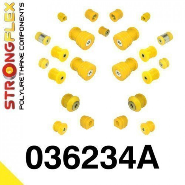 23X Σινεμπλόκ Πολυουρεθάνης Strongflex Sport πλήρες κιτ E39 Touring Sport - (036234A)
