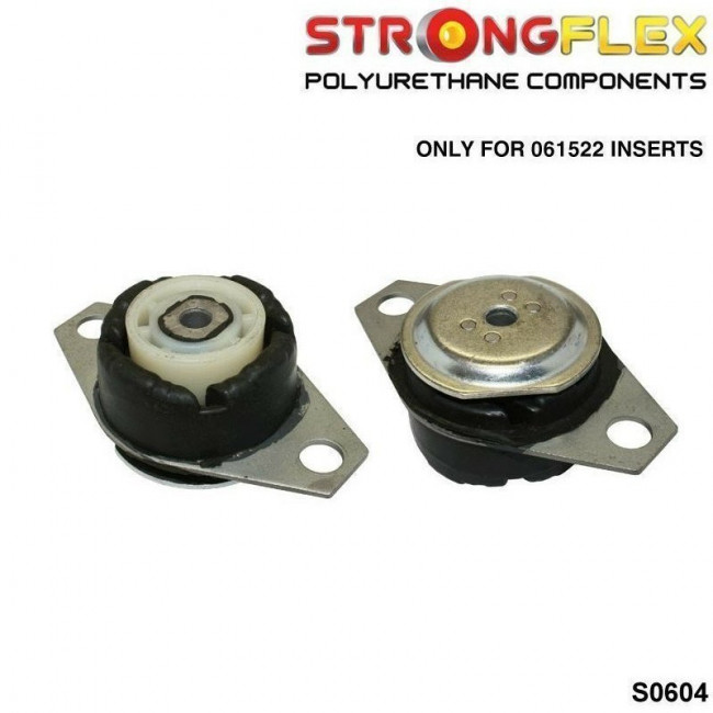 Σινεμπλόκ Πολυουρεθάνης Strongflex βάσης Κινητήρα Fiat Cinquecento / Seicento - 80ShA - (46765087 - 4674 8598) (061522B)