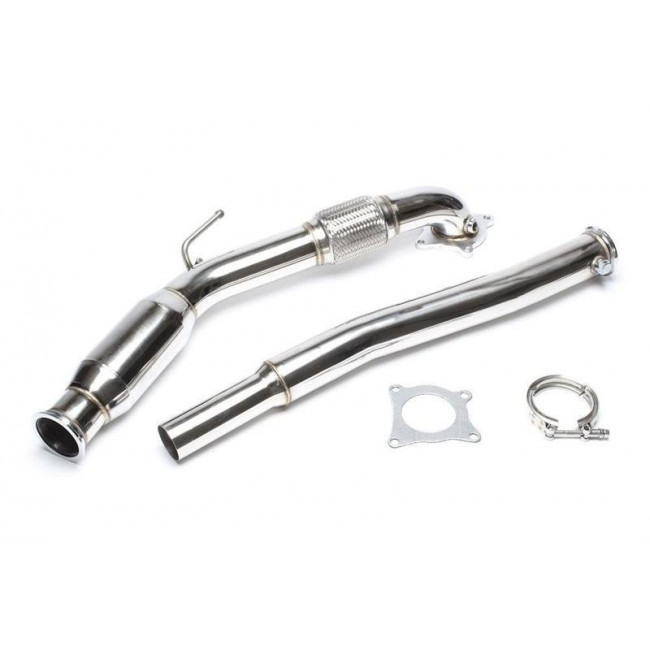 Downpipe Με Καταλύτη Ανοξείδωτο TA Technix Για Audi A3, TT / Seat Altea, Leon, Toledo / Skoda Octavia, Superb, Yeti / VW Eos, Golf 5 & 6, Jetta 3 & 4, Passat, Scirocco, Tiguan - (06VW002)