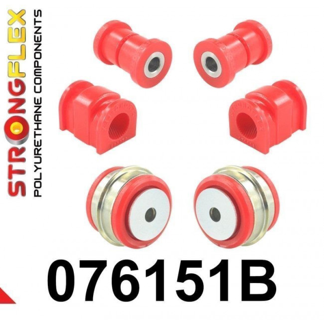 Strongflex Μπροστινο Κιτ Συνεμπλοκ Ford B-Max (12-17),EcoSport (10-22),Fiesta MK7 (08-17) ST (12-16),KA+ (16-20),Mazda 2 (07-14) - 80Sha - 6 Τεμ. (076151B)
