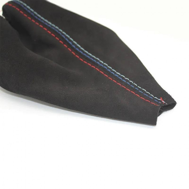 Φούσκα Λεβίε Ταχυτήτων BMW E30 / E36 / E46 / E34 / Z3 - Alcantara - Μαύρη - 1 Tμχ. (1005004586406977-S-G)