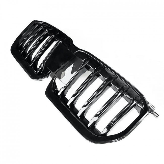 Μάσκα / Sport Grill BMW X1 U11 (2023-) - Μαύρη Γυαλιστερή Look M - 1 Τμχ. - (1005005845566941)