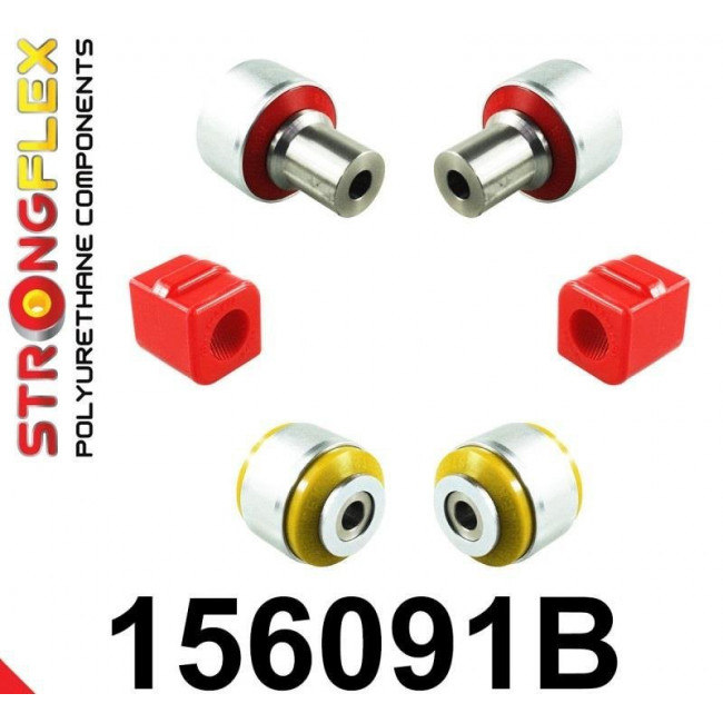 Strongflex Μπροστινο Κιτ Συνεμπλοκ Smart Forfour II (14-23) 453,Fortwo III (14-23) 453,Renault Twingo III (14-18) - 80Sha - 6 Τεμ. (156091B)