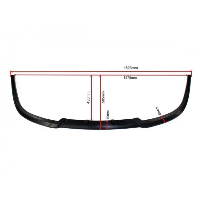 Spoiler / Χειλάκι Εμπρός Προφυλακτήρα VW Golf 5 - Look GTI - 1Tεμ. - (1M0805900)