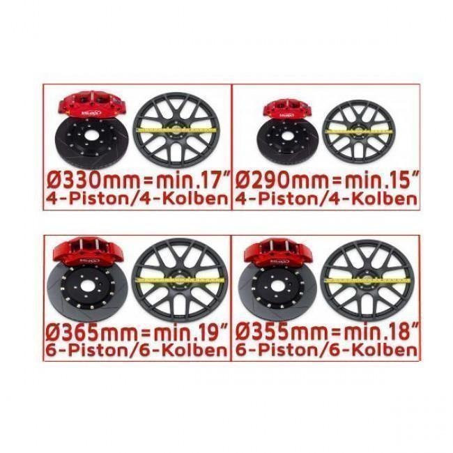 Εξαπίστονα Kit Φρένων Μπροστινά ⌀355mm V-Maxx για SKODA KODIAQ (NS) - 2 Τμχ. - (20 SK355 03)