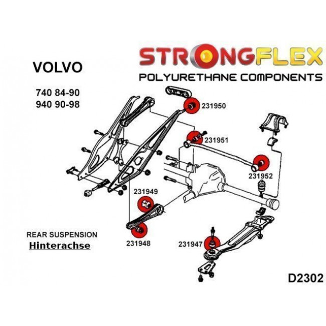 Σινεμπλόκ Πολυουρεθάνης Strongflex πίσω Πανω ψαλιδιού - (231947B)