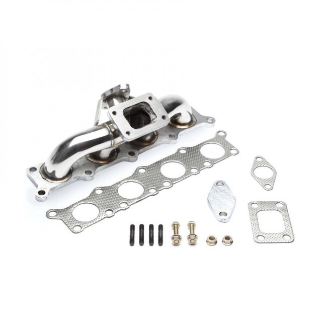 Πολλαπλή Εξαγωγής (Χταπόδι) Inox Turbo T25 Audi A3 (8L), A4 (B5), A6 (4B), TT (8N) / Seat Ibiza Cupra (6K) / Skoda Octavia (1U) / VW Golf 4, Passat (3B) -  1.8T - (Wastegate Φ35mm)