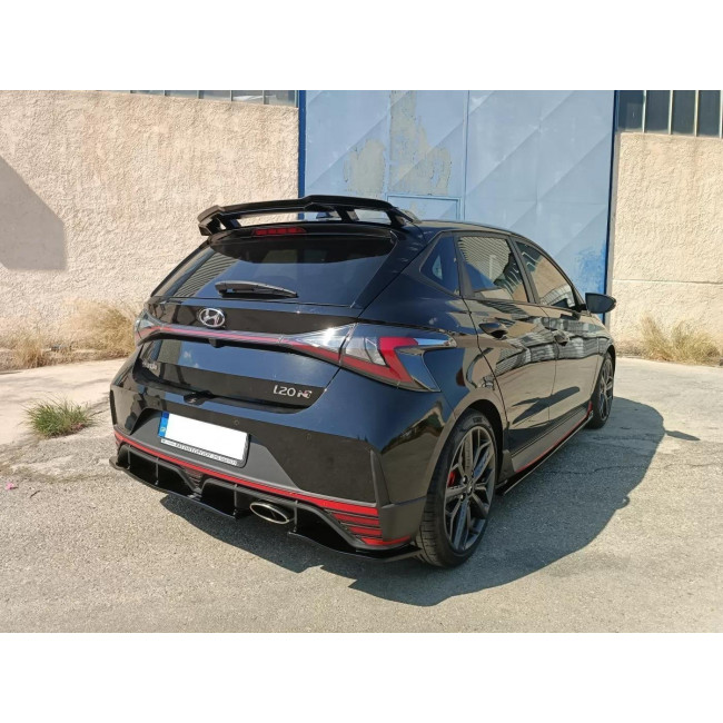 Spoiler / Αεροτομή Hyundai I20 N Mk3 - Μαύρο Γυαλιστερό - (A-482)
