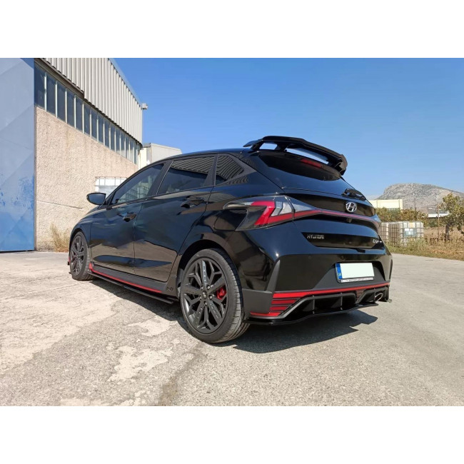 Spoiler / Αεροτομή Hyundai I20 N Mk3 - Μαύρο Γυαλιστερό - (A-482)