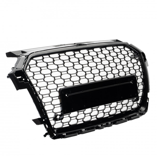 Μάσκα Eμπρός / Sport Grill Audi A1 (8X) - RS-Look - Facelift (2015-2018) - Μαύρη Γυαλιστερή