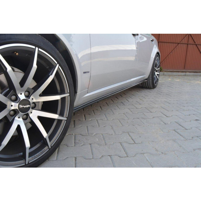 Πρόσθετα Πλαϊνά Μαρσπιέ Maxton Design Alfa Romeo 159 μαύρο γυαλιστερό - (AL-159-SD1G)
