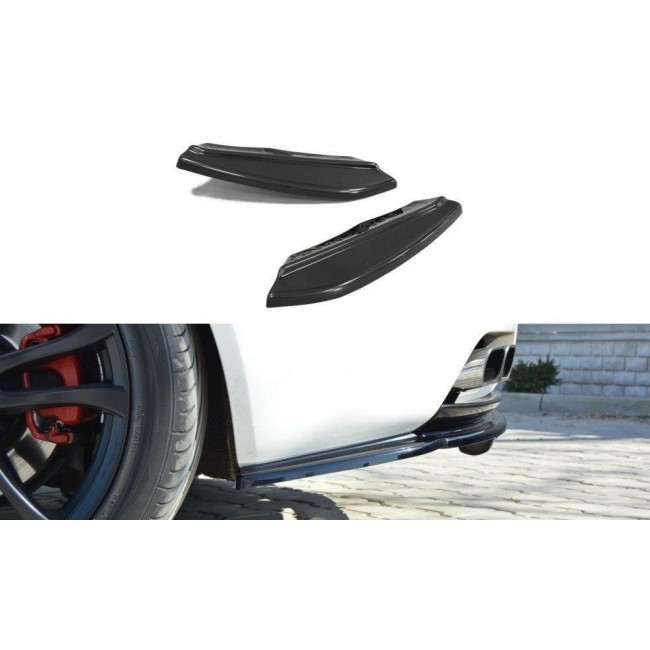 Πλαϊνά πίσω spoiler Maxton Design Alfa Romeo Brera μαύρο σαγρέ - (AL-BR-1-RSD1T)