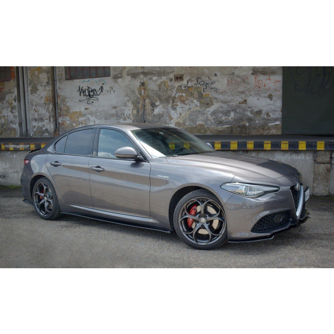 Πρόσθετα Πλαϊνά Μαρσπιέ Maxton Design Alfa Romeo Giulia Veloce μαύρο γυαλιστερό - (AL-GI-1-VEL-SD1G)