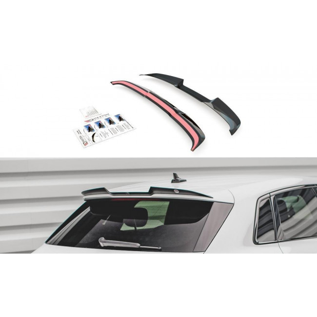 Spoiler / Αεροτομή Maxton Desing V.1 Audi RS3 / S3 / A3 S-Line Sportback 8Y - Μαύρο Γυαλιστερό - (AU-A3-8Y-SLINE-CAP1G)