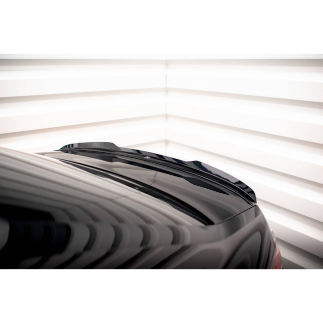 Spoiler Cup / Αεροτομή Maxton Design Audi A3, S3, S-Line, RS3 - (8Y) Sedan - Μαύρο Γυαλιστερό - 1Τεμ. (AU-A3-8Y-SLINE-S-CAP1G)