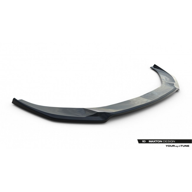 Spoiler / Χειλάκι εμπρός προφυλακτήρα Maxton Design Audi A6 (C8) - S-Line & S6 - Μαύρο Γυαλιστερό - (AU-A6-C8-SLINE-FD1G)