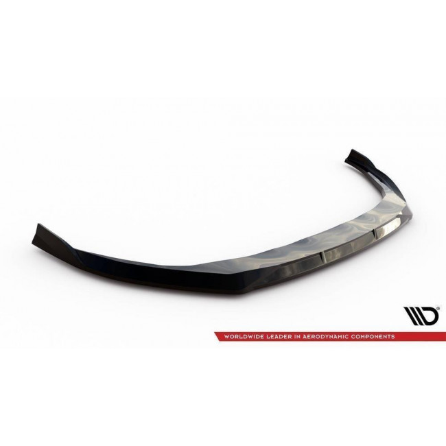 Spoiler / Χειλάκι εμπρός προφυλακτήρα Maxton Design V.3 Audi S-Line S3 Sedan 8Y FL  Μαύρο Γυαλιστερό - (AU-S3-8YF-S-FD3G)