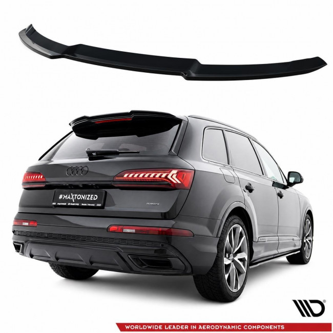 Spoiler / Αεροτομή Maxton Design Audi SQ7 / Q7 - S-Line Mk2 - Facelift (2023-20XX) - Μαύρο Γυαλιστερό - (AU-SQ7-2-CAP1G)