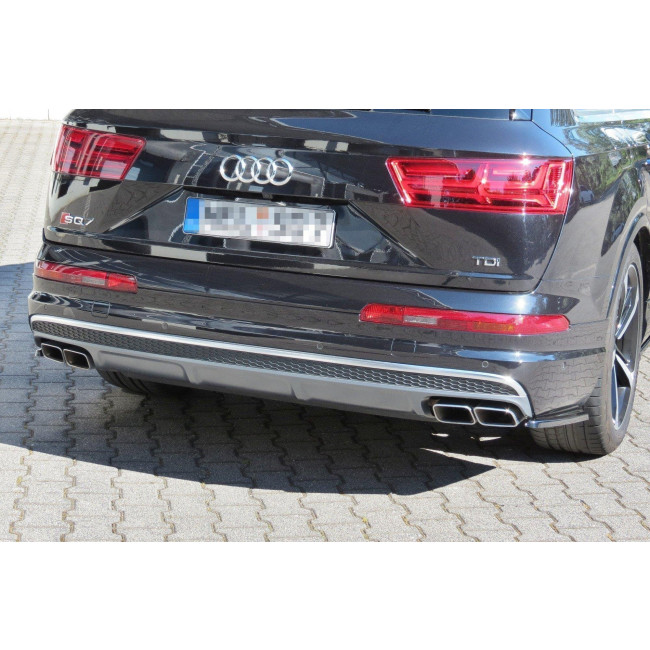 Πλαϊνά πίσω spoiler Maxton Design Audi SQ7 / Q7 S-Line Mk.2 μαύρο σαγρέ - (AU-SQ7-2-RSD1T)