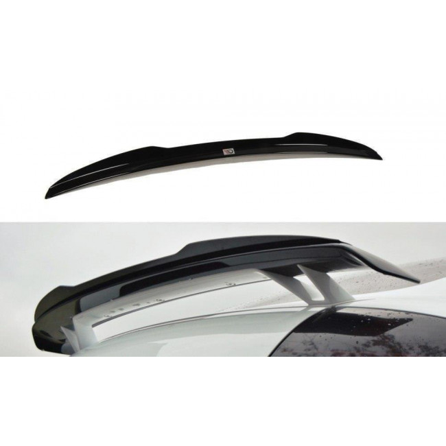 Πρόσθετο Spoiler / Αεροτομή Maxton Design Audi TT (8J) - Look RS - Μαύρο Σαγρέ - (AU-TT-2-RS-CAP1T)