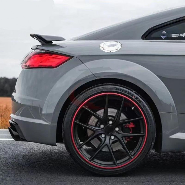 Αεροτομή / Spoiler Audi TT (8J &  8S) Look TTRS - (2008-2020) - Μαύρη Γυαλιστερή