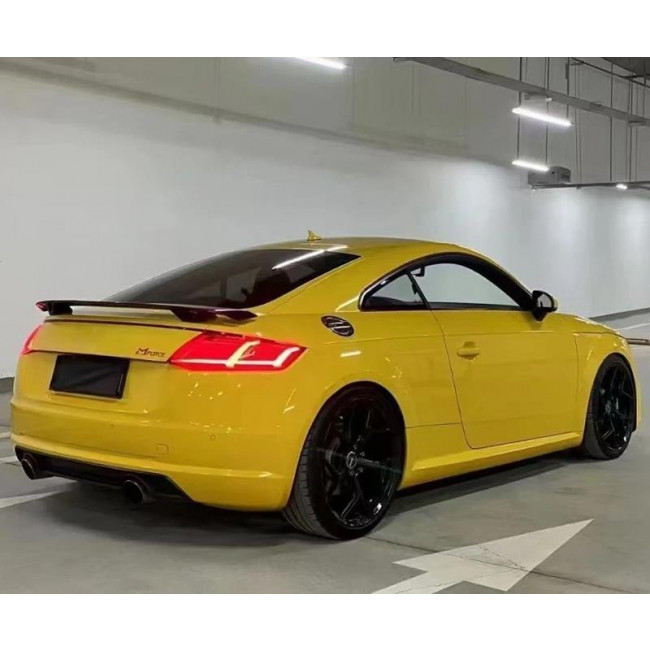 Αεροτομή / Spoiler Audi TT (8J &  8S) Look TTRS - (2008-2020) - Μαύρη Γυαλιστερή