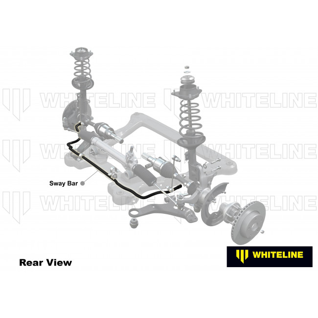 Αντιστρεπτική Μπάρα Εμπρος Whiteline Hyndai I30 (PD) - Φ24mm - (BHF98Z)
