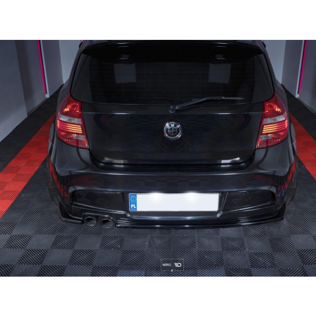 Splitter / Διαχύτης πίσω προφυλακτήρα Maxton Design Μαύρο Γυαλιστερό - (BM-1-81F-MPACK-RSD1G)