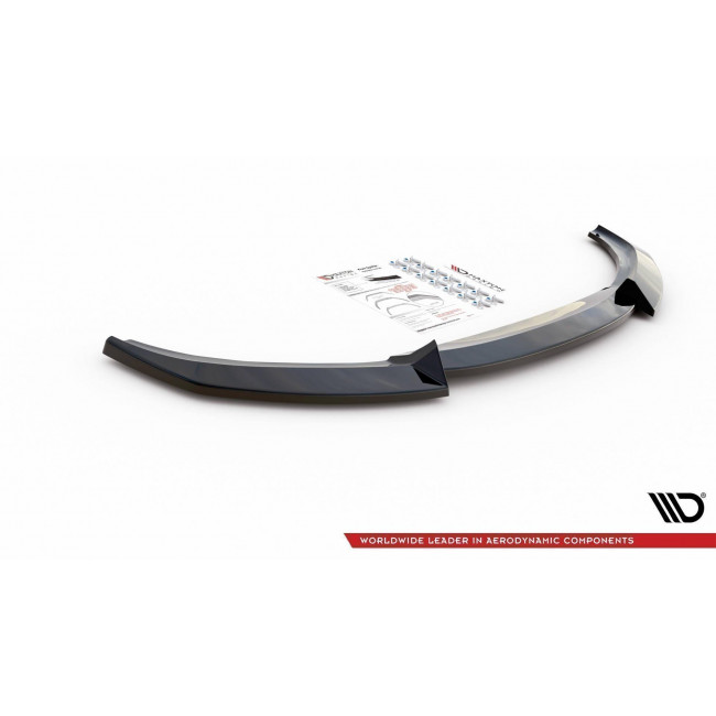 Spoiler / Χειλάκι εμπρός προφυλακτήρα V.2 - BMW 1 (F20) - Μαύρο Γυαλιστερό - (BM-1-F20-FD2G)