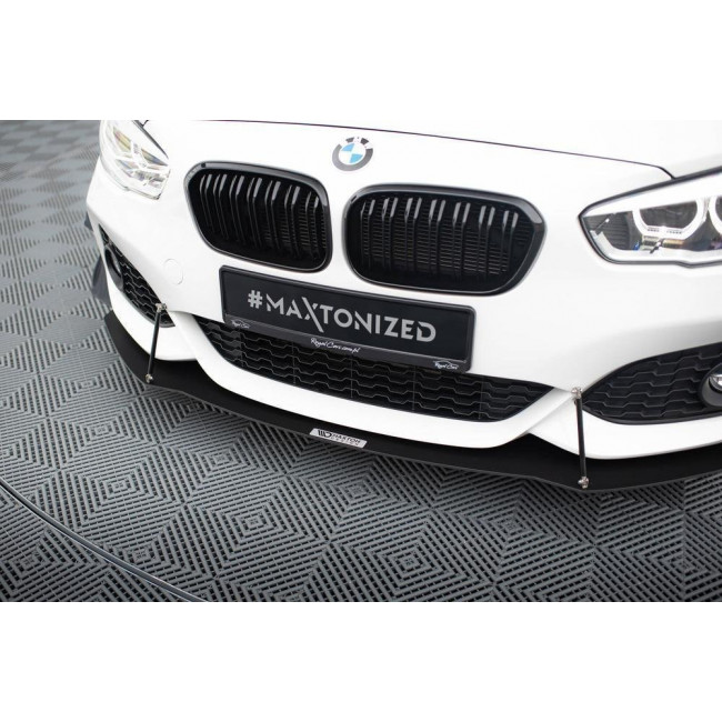 Spoiler / Χειλάκι εμπρός προφυλακτήρα Racing Durability Maxton Design V.1 BMW 1 F20/F21 M-Power FACELIFT - (BM-1-F20F-M-CNC-FD1A)