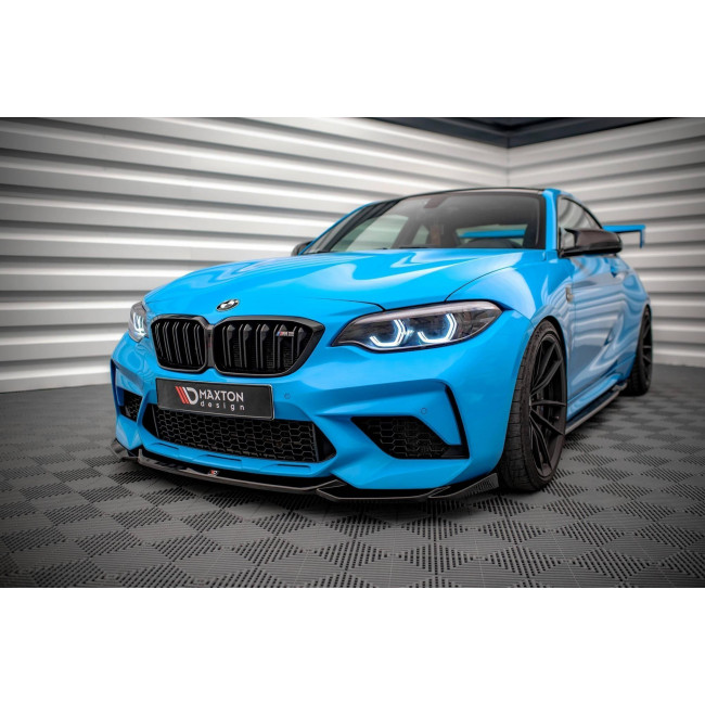 Spoiler / Χειλάκι εμπρός προφυλακτήρα Maxton Design BMW M2 (F87) Competition - (BM-2-87-M-COMP-FD1G)