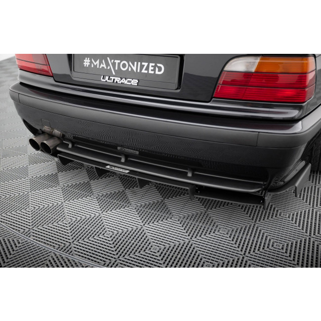 Splitter / Διαχύτης Πίσω Maxton Design BMW Σειρά 3 (E36) - Για Προφυλακτήρα Μ3 - (BM-3-36-C-M-CNC-RS1A)