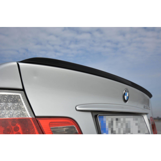 Αεροτομή / Spoiler Maxton Design BMW 3 E46 COUPE PREFACE μαύρο σαγρέ - (BM-3-46-C-CAP1T)