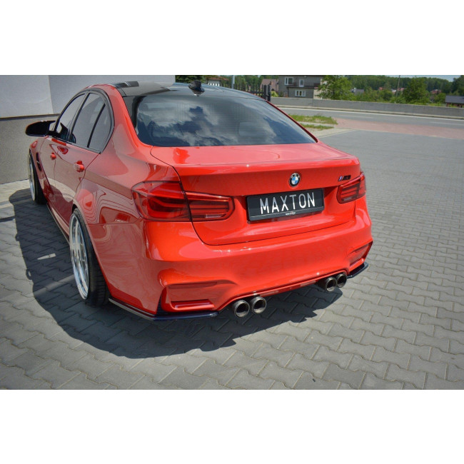 Πλαϊνά πίσω spoiler Maxton Design BMW M3 F80 μαύρο γυαλιστερό - (BM-3-80-M-RSD1G)