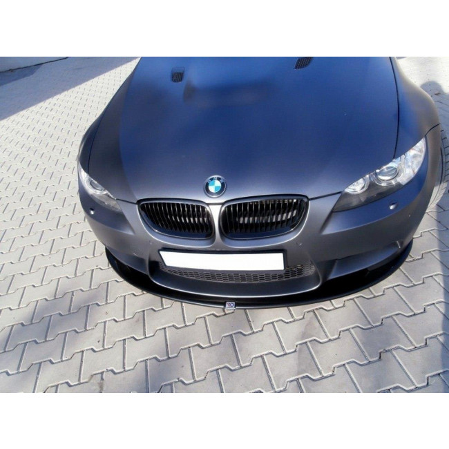 Spoiler / Χειλάκι εμπρός προφυλακτήρα Maxton Design BMW M3 E92 / E93 Μαύρο Σαγρέ - (BM-3-92-M-FD1T)