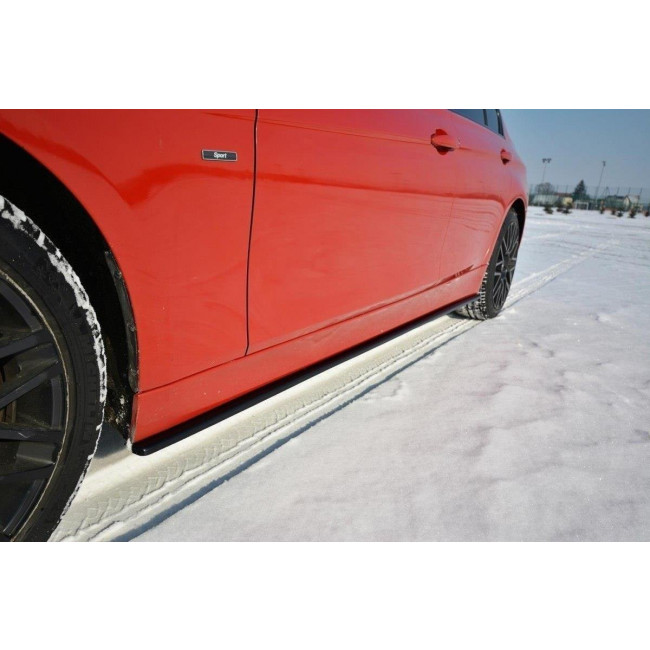 Πρόσθετα Πλαϊνά Μαρσπιέ Maxton Design BMW 3 F30 μαύρο γυαλιστερό - (BM-3-F30-SD1G)