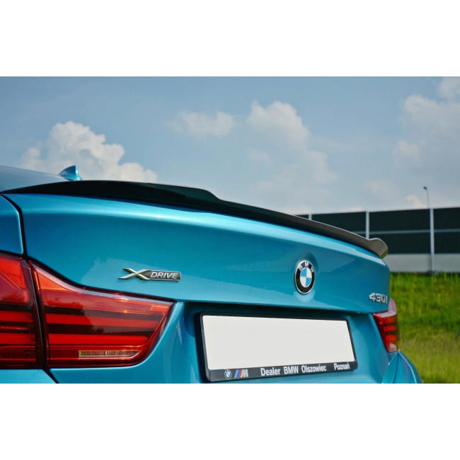 Αεροτομή / Spoiler Maxton Design BMW 4 F36 GRAN COUPE look carbon - (BM-4-36F-GC-MPACK-CAP1C)