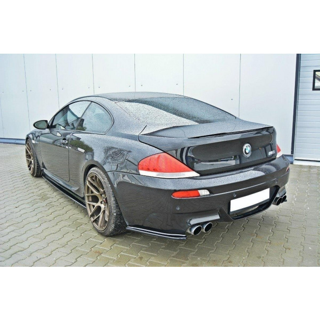 Πλαϊνά πίσω spoiler Maxton Design BMW M6 (E63) - Μαύρο Γυαλιστερό - (BM-6-63-M-RSD1G)