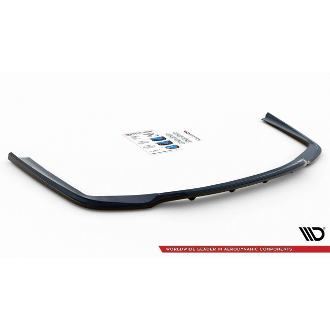 Splitter / Διαχύτης Πίσω Προφυλακτήρα Maxton Design (με Κάθετες Μπάρες) for BMW 7 M-Pack G11 - Μαύρο Γυαλιστερό - (BM-7-11-MPACK-RD2G+RD3G)