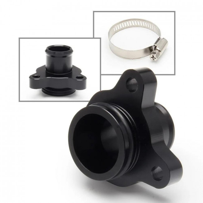 Ανταπτορας Νερού Αλουμινίου BMW E87, E90, E60, E63, E70, F10, F25 (N54, N53, N52) - Μαύρο -  1 Τμχ. - (1005005072838993-B)