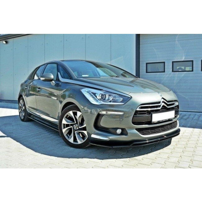Spoiler / Χειλάκι εμπρός προφυλακτήρα Maxton Design CITROEN DS5 FACELIFT Carbon Look - (CI-DS5-1/1F-FD1C+FD1RC)