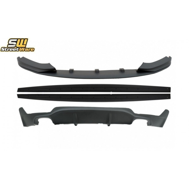 Set spoiler εμπρός - πίσω - πλάι M-Performance BMW Σειρά 4 F32 F33 F36 (2013-2019) (Coupe Cabrio) (COCBSBMF32MPDO)