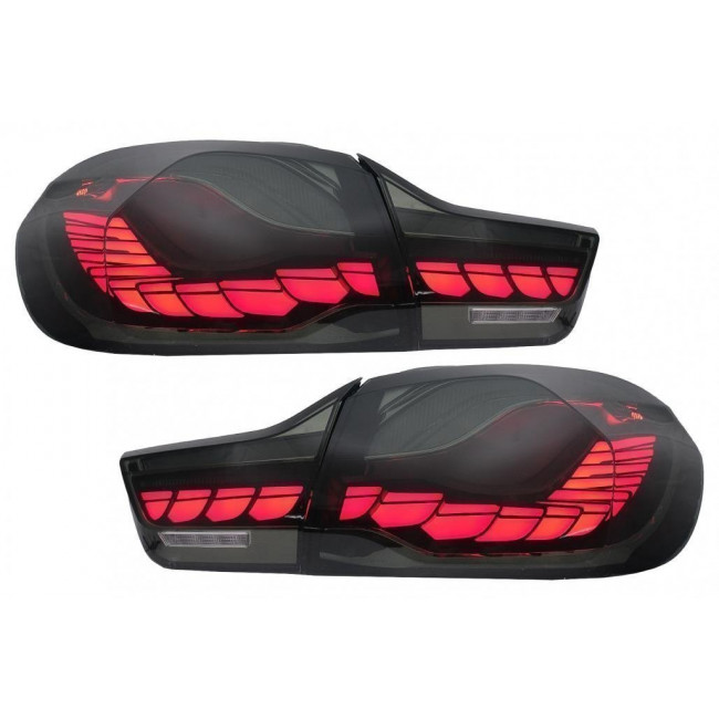 Πίσω Φανάρια BMW Σειρά 4 F32 F33 F36 M4 F82 F83 - Red Smoke - (CPT-TLBMF32M4RS)