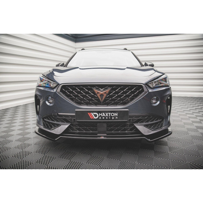 Spoiler / Χειλάκι Εμπρός Προφυλακτήρα V.3 Cupra Formentor - Μαύρο Γυαλιστερό - (CU-FO-1-FD3G)