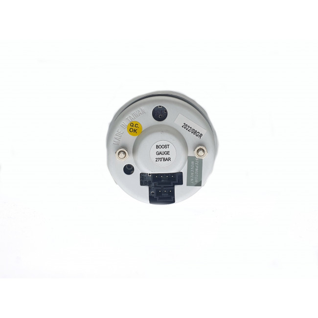 Όργανο Μπαρόμετρο Ψηφιακό / Αναλογικό Depo - Φ52mm - Led - (DEP-WA5201BLED)