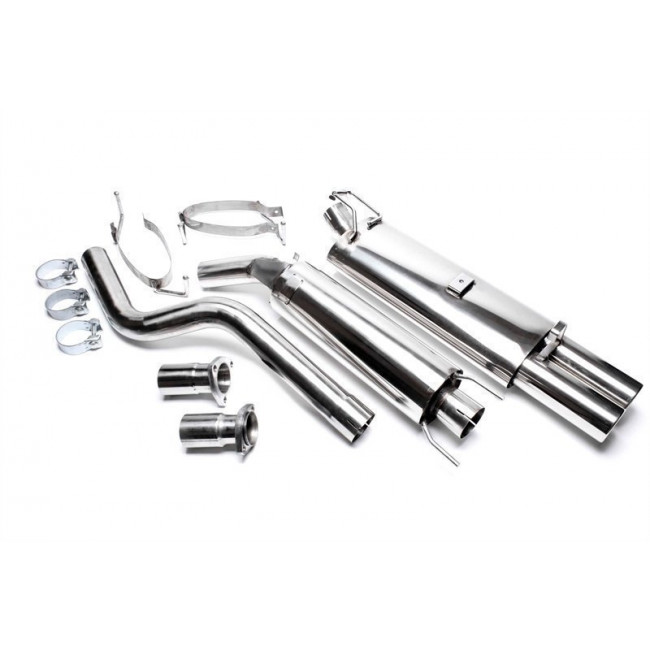 Εξάτμιση ανοξείδωτη sport TA Technix 2X76mm Opel Στρογγυλεμένο Άκρο - (EVOAFAE276)