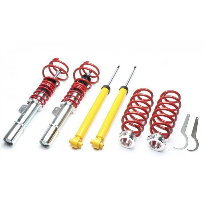 Ρυθμιζόμενη ανάρτηση καθ ύψος TA Technix Audi A3 (8V), TT (8J & 8S) / Seat Leon (5F) / Skoda Octavia (5E) / VW Golf 7, Passat (B8) - Με πίσω ψαλίδια -  1051Kg. - (EVOGWVW23-AU)