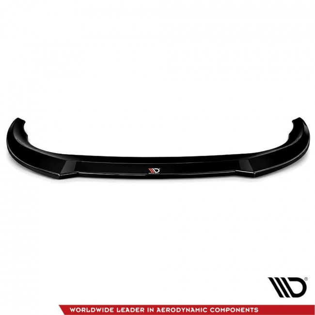 Spoiler / Χειλάκι Εμπρός Προφυλακτήρα Maxton Design Fiat Stilo - Για προφυλακτήρες Schumacher - Μαύρο Γυαλιστερό - (FI-ST-1-SCH-FD1G)
