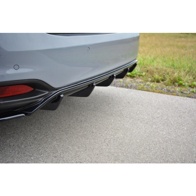 Splitter / Διαχύτης πίσω προφυλακτήρα Maxton Design Fiat Tipo S-Design Carbon Look - (FI-TI-1-S-SW-RS1C)